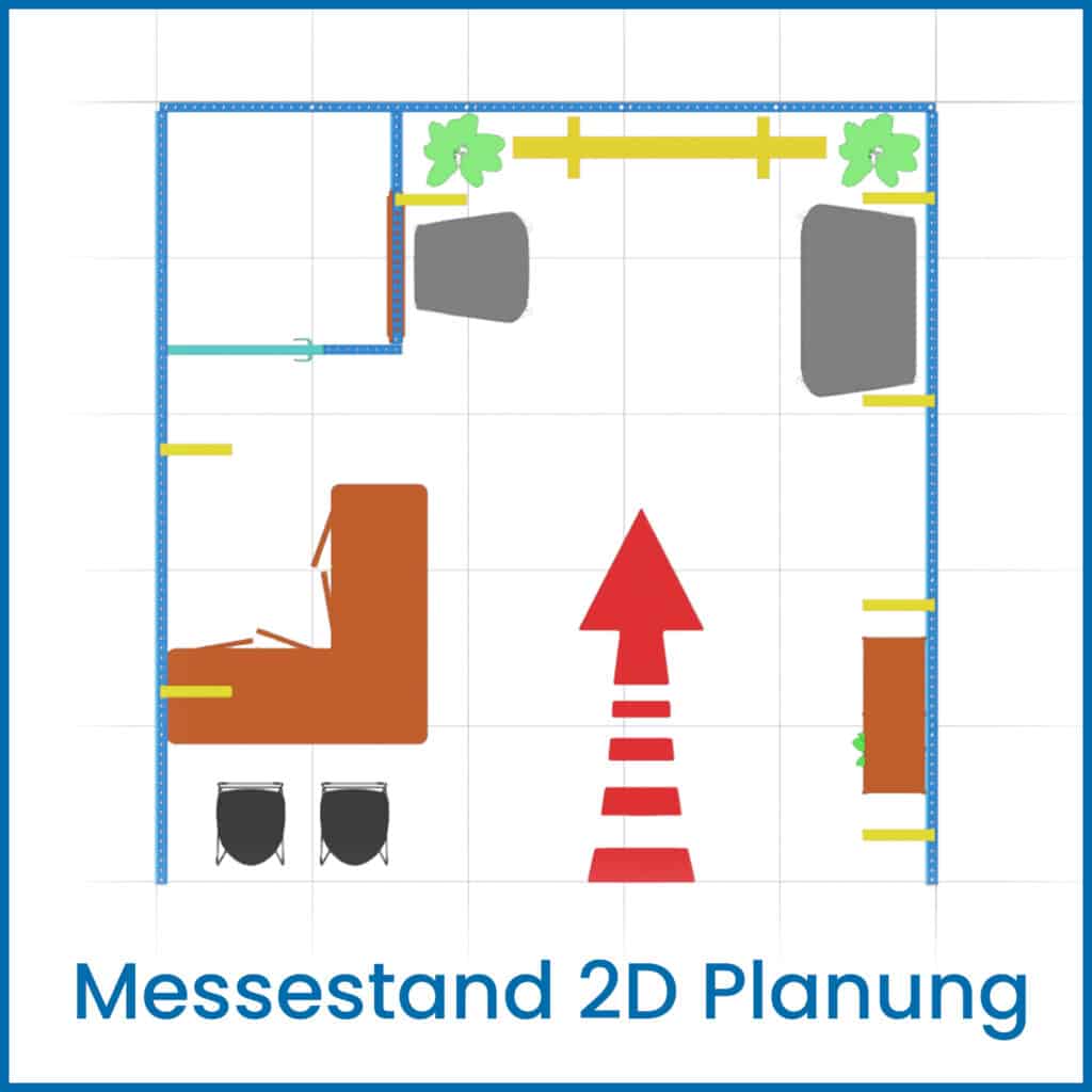 Messestand Planung